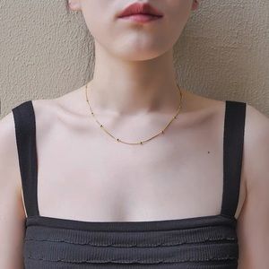 Simple Gold Necklace